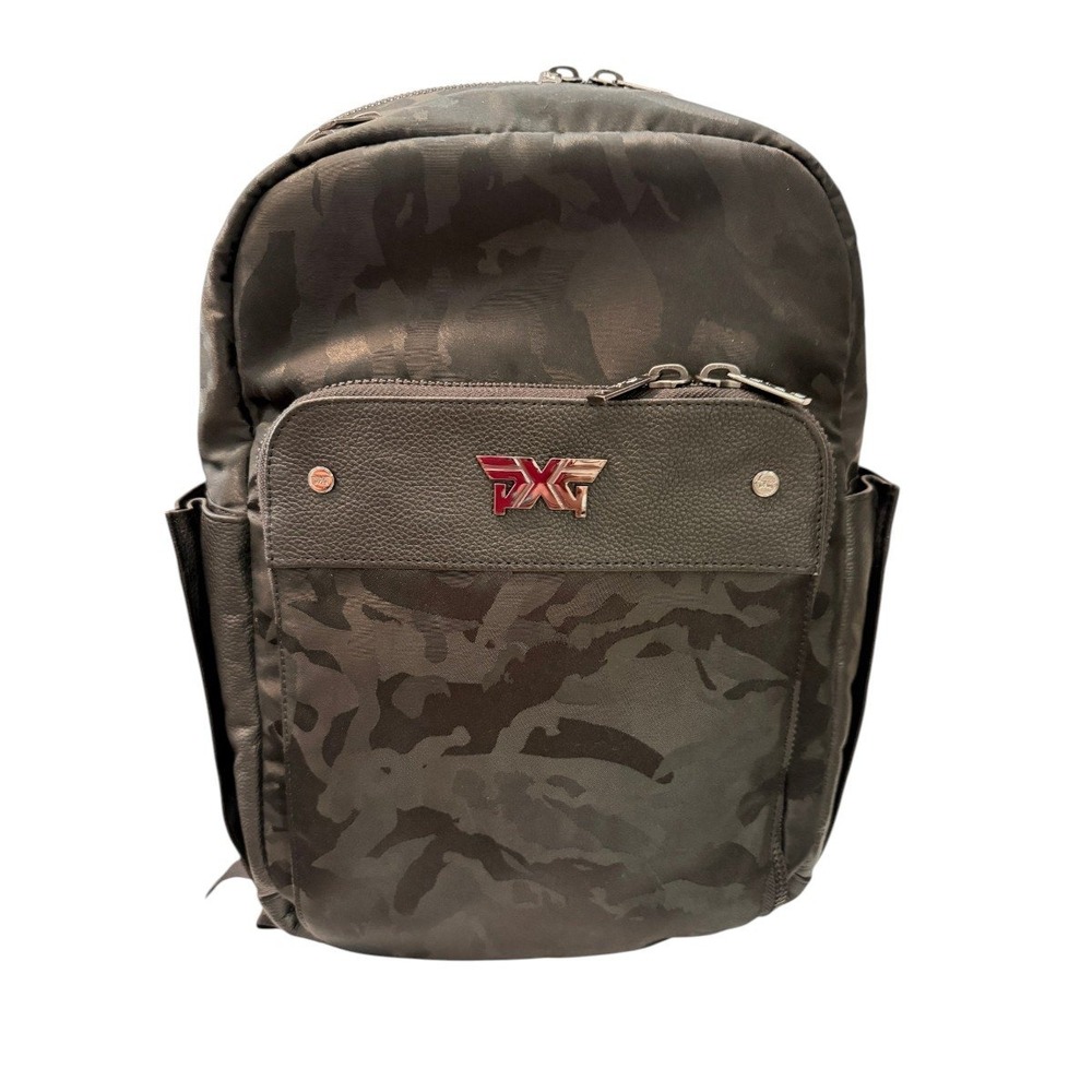 PXG 2022 Fairway Camo Backpack Black Charcoal Camouflage B-D75302-040-1 NWT
